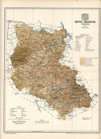 VÁRMEGYE TÉRKÉPEK - Gönczy (Pallas) 15db!  FELVIDÉK   A/4 1897.MAPS Slovakia - Unclassified