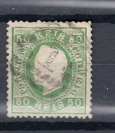 Portugal 1870 Luiz, 50 R. Green (6-188) - Unused Stamps