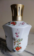 Lampe Berger, Joli Décor Floral, Porcelaine De Limoges - Vasi