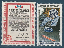 NOUVELLE CALEDONIE Yvert 326 Et PA 79 MNH ** - Unused Stamps