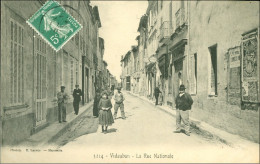 83 - Vidauban - La Rue Nationale - 3214 - Vidauban