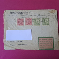 Lettre De Stockholm Pour La Frette Sur Seine (Seine Et Oise) France 24-03-1952 - Cartas & Documentos