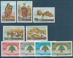 LIBAN Yvert PA 447 / 452 Et 464 / 467 MNH ** - Lebanon