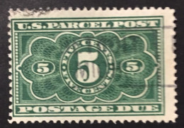 1912 - United States - Parcel Post - Postage Due  5c. - Used - Servizio