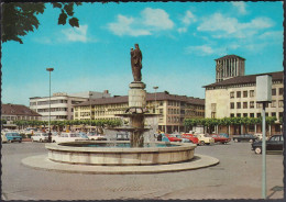 D-66740 Saarlouis - Rathaus - Parkplatz - Cars - Simca - NSU Prinz - VW Käfer - Opel Rekord - Peugeot - Kreis Saarlouis