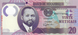 MOZAMBIQUE  P149b 20 METICAIS 2017 #AB    UNC. - Moçambique