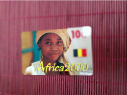 Prepaidcard Africa Belgium Used Rare ! - [2] Prepaid & Refill Cards