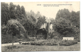 Leuze - Etablissement Des Dames De Saint-François De Sales - Grotte De N.-D. De Lourdes - Leuze-en-Hainaut