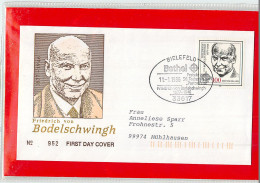 GERMANY - DEUTSCHE - FDC 1996 - BETHEL - FRIEDRICH Von BODELSCHWINGH - 1991-2000