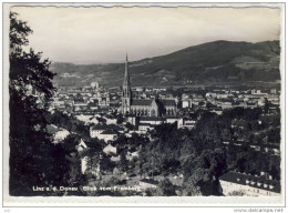 LINZ A.d. Donau, Blick Vom Freinberg  , Foto AK  1957 - Linz