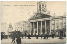 Bruxelles - Place Royale Et Eglise St. Jacques - Bruxelles-ville