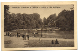 Bruxelles - Bois De La Cambre - Le Lac Et L'Ile Robinson - Elsene - Ixelles