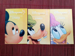 Disney Land 3 Cartons Used  Rare - Disney