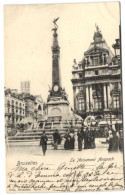 Bruxelles - Le Monument Anspach - Brussel (Stad)