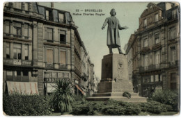 Bruxelles - Statue Charles Rogier - Brussel (Stad)