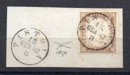 293 - SARDEGNA IV, 10 Cent Bruno N. 14Cp SPLENDIDO. Pistoia 15/1/62 BOTTACCHI - Sardegna