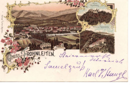 Gruss Aus Frohnleiten - Ruine Pfannberg - Scloss Rabenstein ( Style Litho ) - Frohnleiten