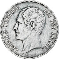 Belgique, Leopold I, 5 Francs, 1849, Bruxelles, TB+, Argent, KM:17 - 5 Frank