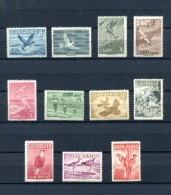 1956.CUBA.AEREO.YVERT 135/45**.NUEVOS SIN FIJASELLOS(MNH).CATALOGO 90€ - Ungebraucht