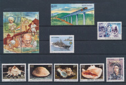 India Selection Of Nice Stamps Fine Lot INCLUDING SE-TENANT BLOCK  MNH - Unused Stamps