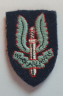 Ecusson De Bras "SAS / Special Air Service" Forces Armées Britanniques - Armée De L'air