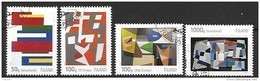 Islande 2016, N°1435/1438 Oblitérés Arts Visuels - Used Stamps