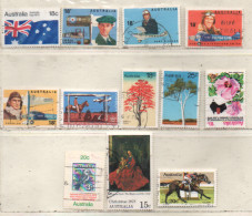 Australien 1978 Siehe Bild/Beschreibung 12 Marken Gestempelt, Australia Used - Used Stamps