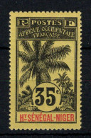 Haut Sénégal Et Niger - YV 10 N* (trace) MLH , Palmiers , Cote 9 Euros - Unused Stamps