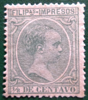 Espagne > Colonies Et Dépendances > Philipines 1891  King Alfonso XIII   Edifil N°  91 - Filipinas