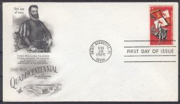 ⁕ USA 1965 ⁕ FDC Cover Settlement Of Florida 5c. ⁕ Saint Augustine - 1961-1970