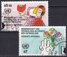 UNO WIEN 1992 Mi-Nr. 135/36 O Used - Aus Abo - Used Stamps