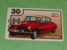 Album TLS / Télécarte  : Citroen  DS 19 / TB (état Voir Scan ) - Voitures