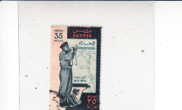 EGITTO  1954 - Yvert  370° - Suez - Usados