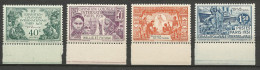 WALLIS ET FUTUNA EXPO COLONIALE 1931 Série Complète N° 66 à 69 BDF NEUF** LUXE SANS CHARNIERE / Hingeless  / MNH - Unused Stamps