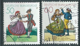 ALLEMAGNE ALEMANIA GERMANY DEUTSCHLAND BUND 1981  FÜR DIE JUGEND SET 2V USED MI 1091-2 YT 923-4 SC B584-5 SG 1955-6 - Gebraucht