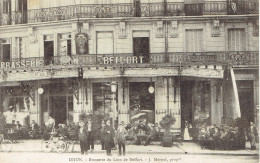 21 Dijon  Brasserie Du Lion De Belfort  Animation En Terrasse Bon état - Dijon