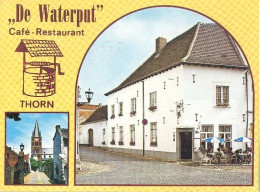 Thorn, Café Restaurant "De Waterput" , Bogenstraat  (Een Raster Op De Kaart Is Veroorzaakt Door Het Scannen) - Thorn