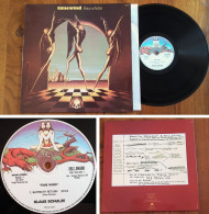 RARE French LP 33t RPM (12") KLAUS SCHULZE «Timewind» (1975) - Collector's Editions