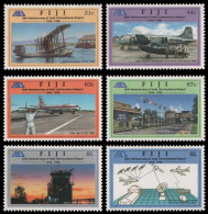 Fidschi 1996 - Mi-Nr. 785-790 ** - MNH - Flugzeuge / Airplanes - Fidji (1970-...)