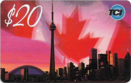Canada - TCI - Canadian City, Magnetic Remote Mem. 20$, Used - Canada