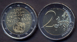 EuroCoins < Portugal > 2 Euro 2020 UNC < 75th Of United Nations > - Portugal