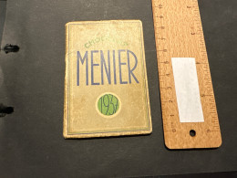 Carnet Publicitaire Chocolat Menier 1937 - Schokolade