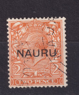 Nauru 1923 Short Left Stroke To N Variety Used   15610 - Nauru