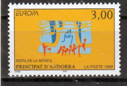 Frans Andorra   Europa Cept 1998 Postfris - 1998