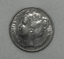 Silber/Silver Niederlande/Netherlands Wilhelmina, 1908, 1/2 Gulden VZ/XF - 1/2 Florín Holandés (Gulden)