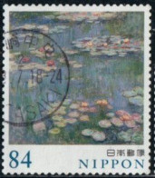 Japon 2020 Yv. N°9819 - Nénuphars, De Claude Monet - Oblitéré - Gebraucht