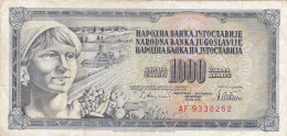 Yougoslavie - Billet De 1000 Dinara - 12 Août 1978 - P92a - Yougoslavie