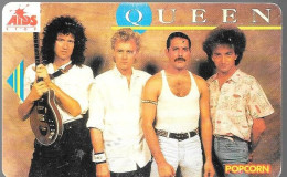CARTES-1993-TCHECOSLOVAQUIE-PUCE Sans PUCE-GROUPE QUEEN-TBE - Checoslovaquia