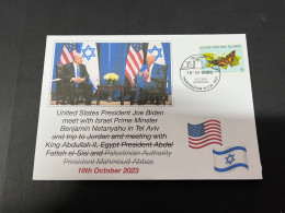 18-10-2023 (4 U 38) USA - President Biden Visit To Tel Aviv In Israel (during Gaza - Israel War) 18-10-2023 - Altri & Non Classificati