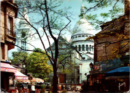 19-10-2023 (4 U 39) France - Posted 1958 - Basilique Du Sacré Coeur - Eglises Et Cathédrales